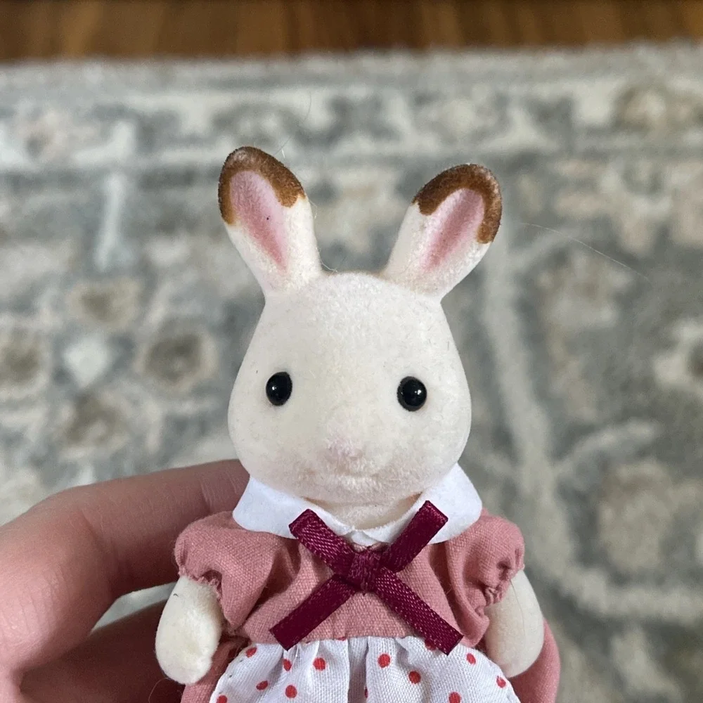 Japan‎ Sylvanian Families MOTHER CHOCOLATE RABBIT Dollhouse Miniature Toy Doll